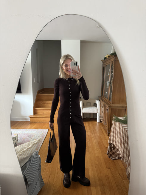 The Sophie Cardigan// Chocolate